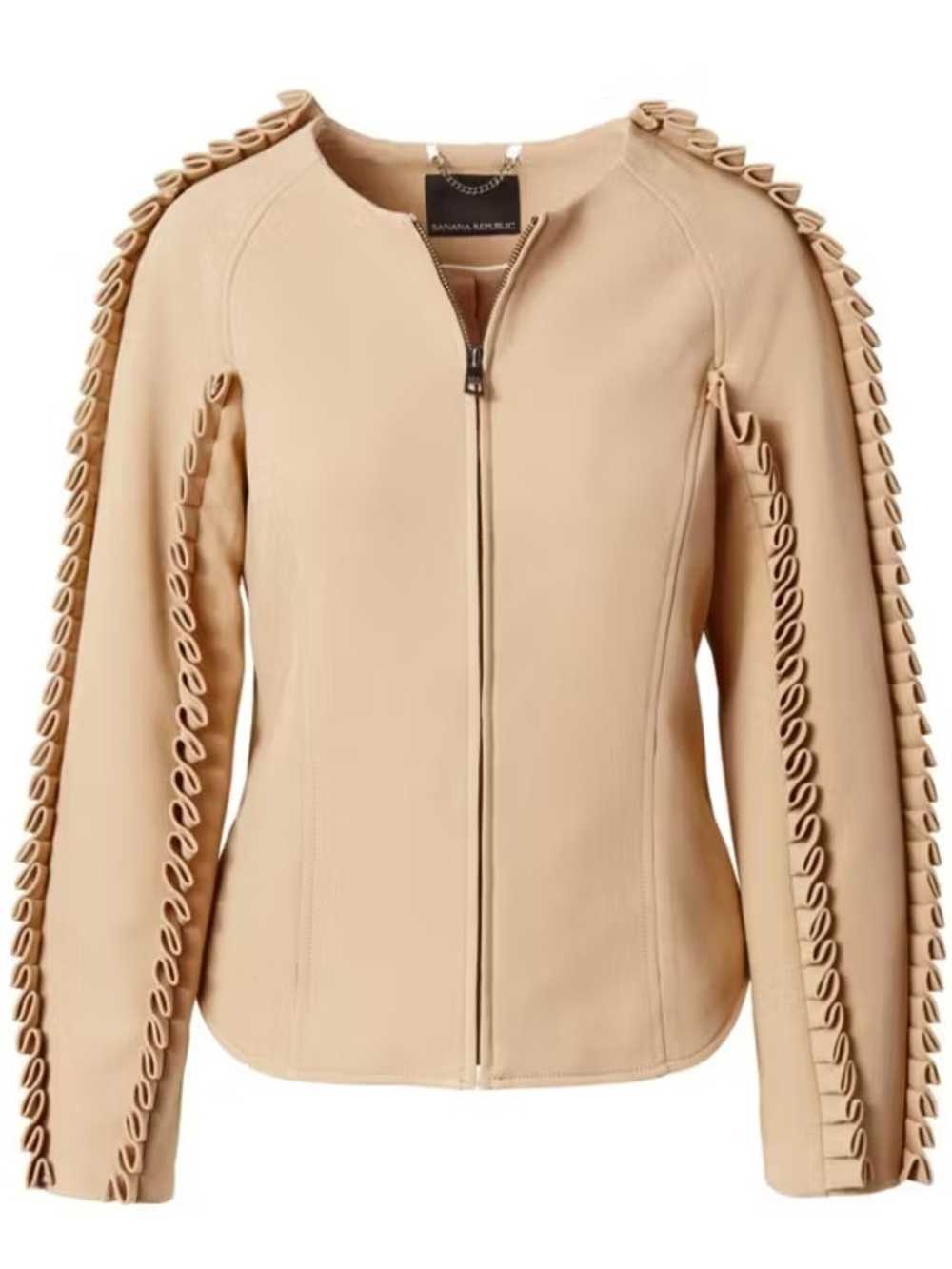 Rare & Limited Edition Olivia Palermo x Banana Republic Ruffle Sleeve Jacket